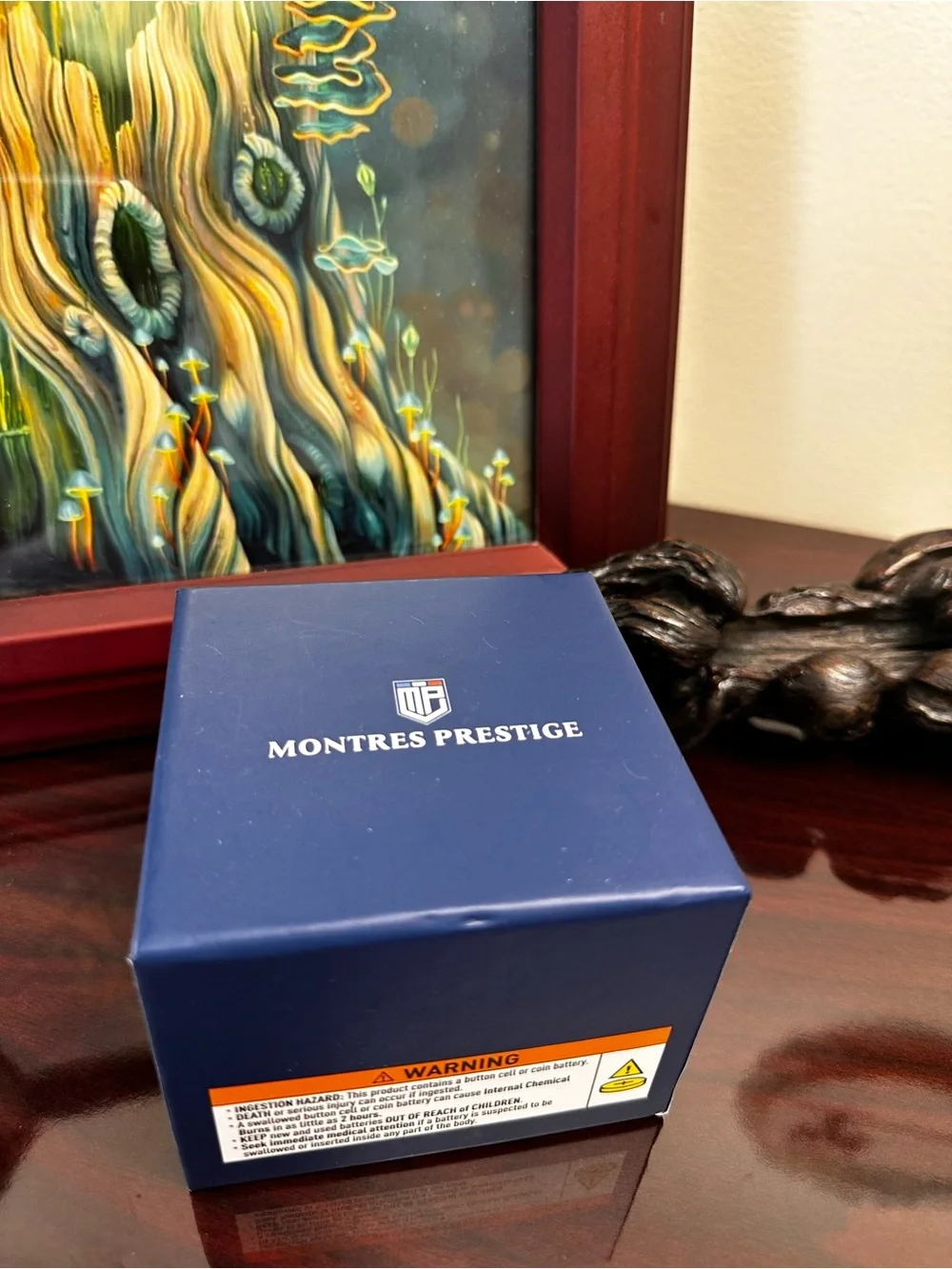 Montres Prestige Invicta Octagonal Rose Gold Crystal Accent Bracelet Watch